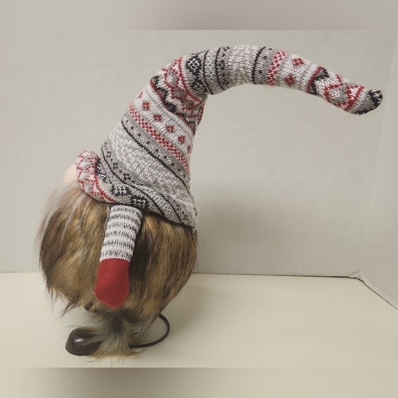 Bouncy Bobble Nordic Holiday Gnome Decoration - Picture 2 of 5